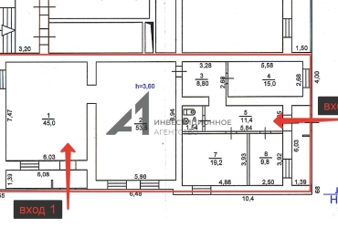 Помещение на 1й линии, на трафике